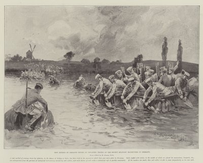 New Method of Crossing Rivers by Infantry, Tested at the Recent Military Manoeuvres in Germany by Henry Charles Seppings Wright